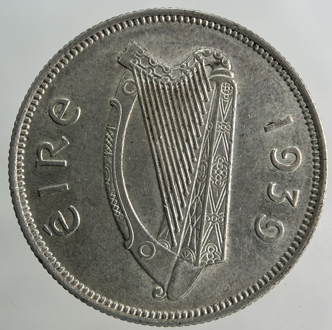 1939 Irish Florin Silver Coin | Very High Grade