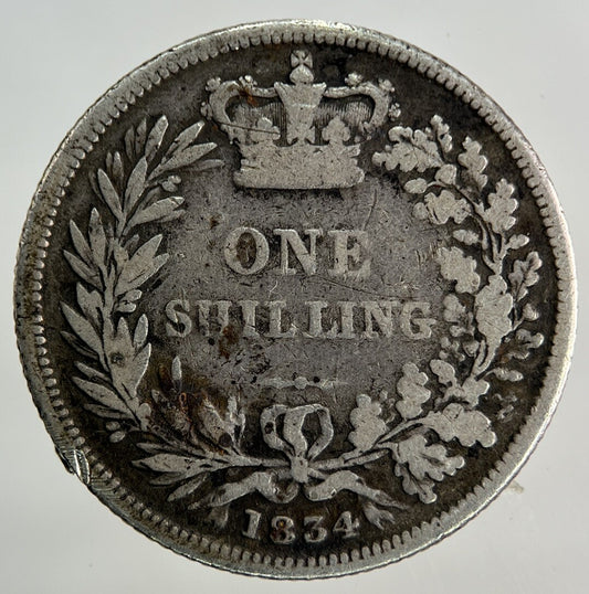 1834 William IV Shilling Silver Coin | Collectable Grade