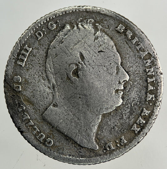 1835 William IV Sixpence Silver Coin | Collectable Grade