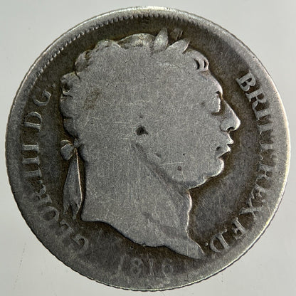 1816 George III 3rd Sixpence Silver Coin | Collectable Grade