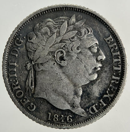 1816 George III 3rd Sixpence Silver Coin | Very High Grade