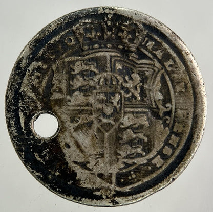 1816 George III 3rd Sixpence Silver Coin | Fair Grade