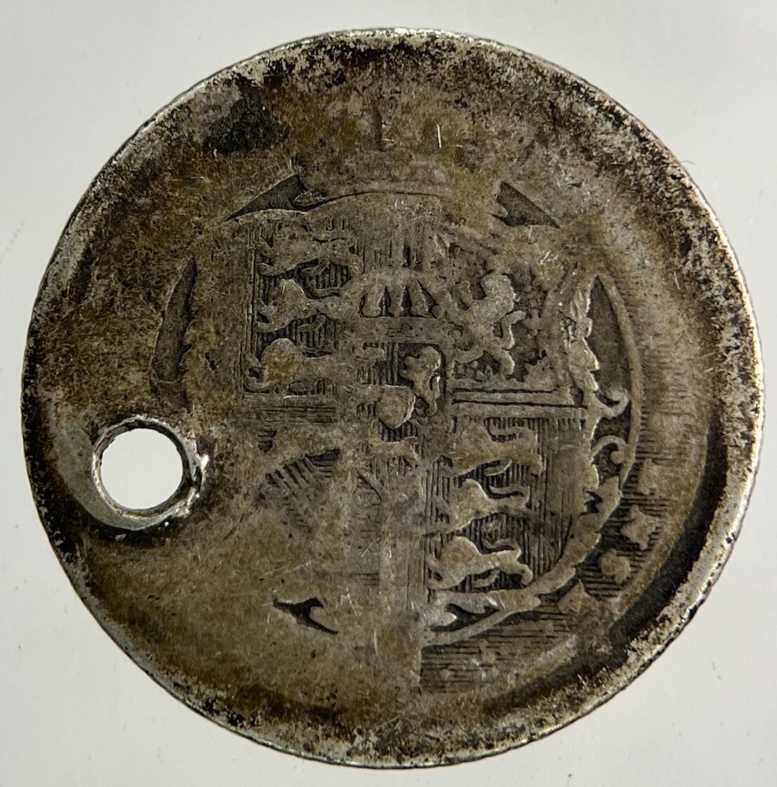 1817 George III 3rd Sixpence Silver Coin | Fair Grade