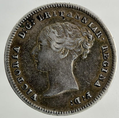 1844 Victoria Maundy Four-Pence Silver Coin | Very High Grade