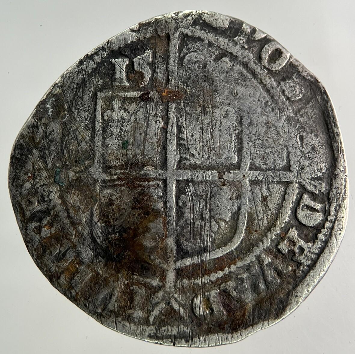 1595 Elizabeth I 1st Hammered Sixpence Silver Coin | Collectable Grade