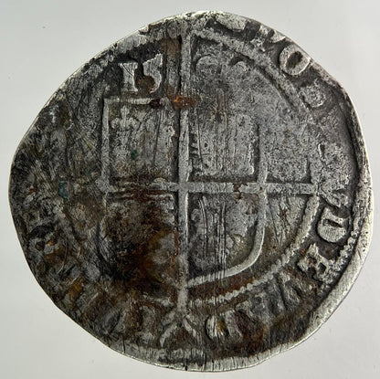 1595 Elizabeth I 1st Hammered Sixpence Silver Coin | Collectable Grade