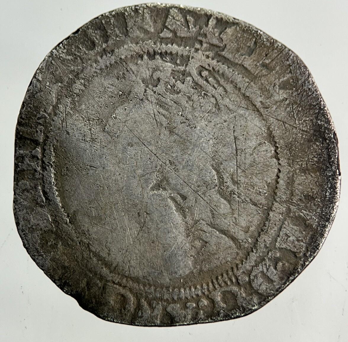 1565 Elizabeth I 1st Hammered Threepence Silver Coin | Collectable Grade