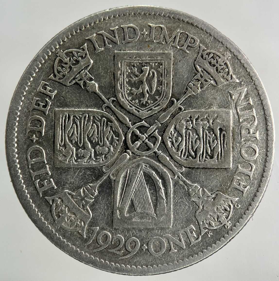 1929 George V Florin Silver Coin | Collectable Grade
