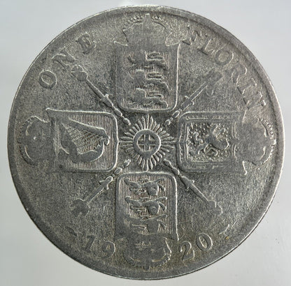 1920 George V Florin Silver Coin | Collectable Grade