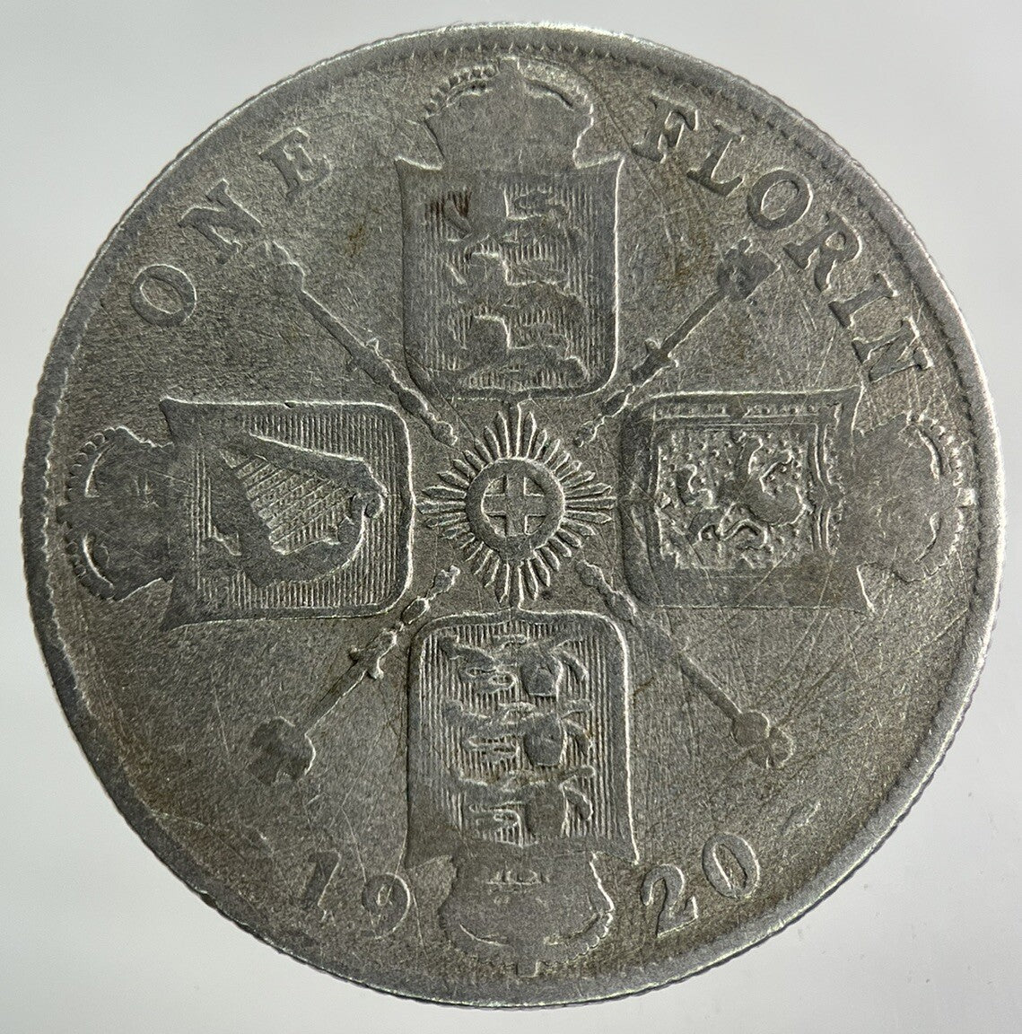 1920 George V Florin Silver Coin | Collectable Grade