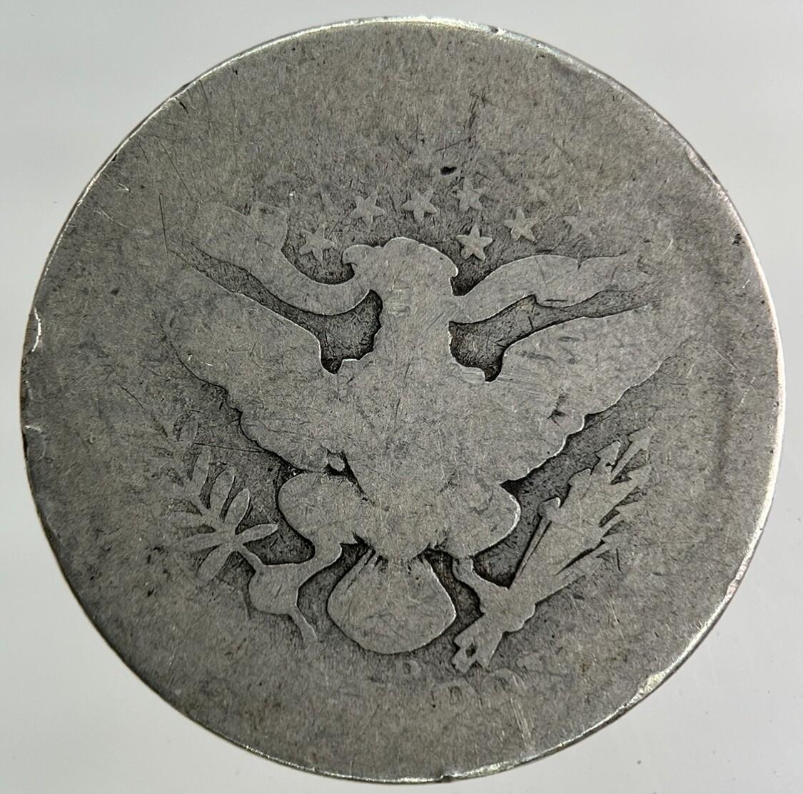 1908-D US USA Quarter Dollar Silver Coin | Collectable Grade