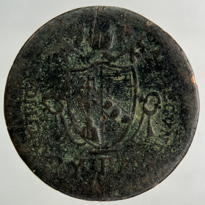 1802 Italy Papal States 1/2 Half Mezzo Coin | Collectable Grade