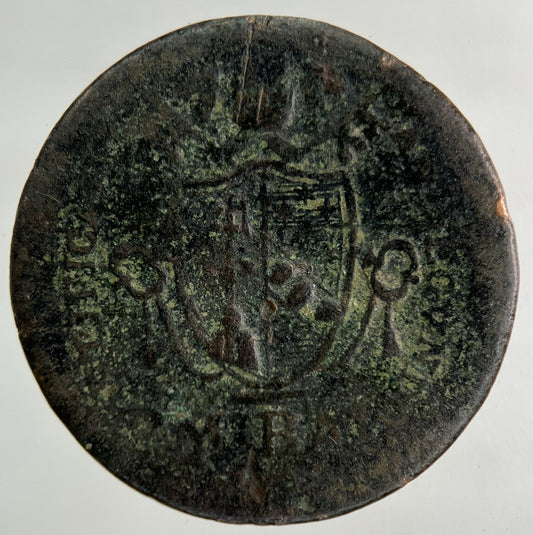 1802 Italy Papal States 1/2 Half Mezzo Coin | Collectable Grade