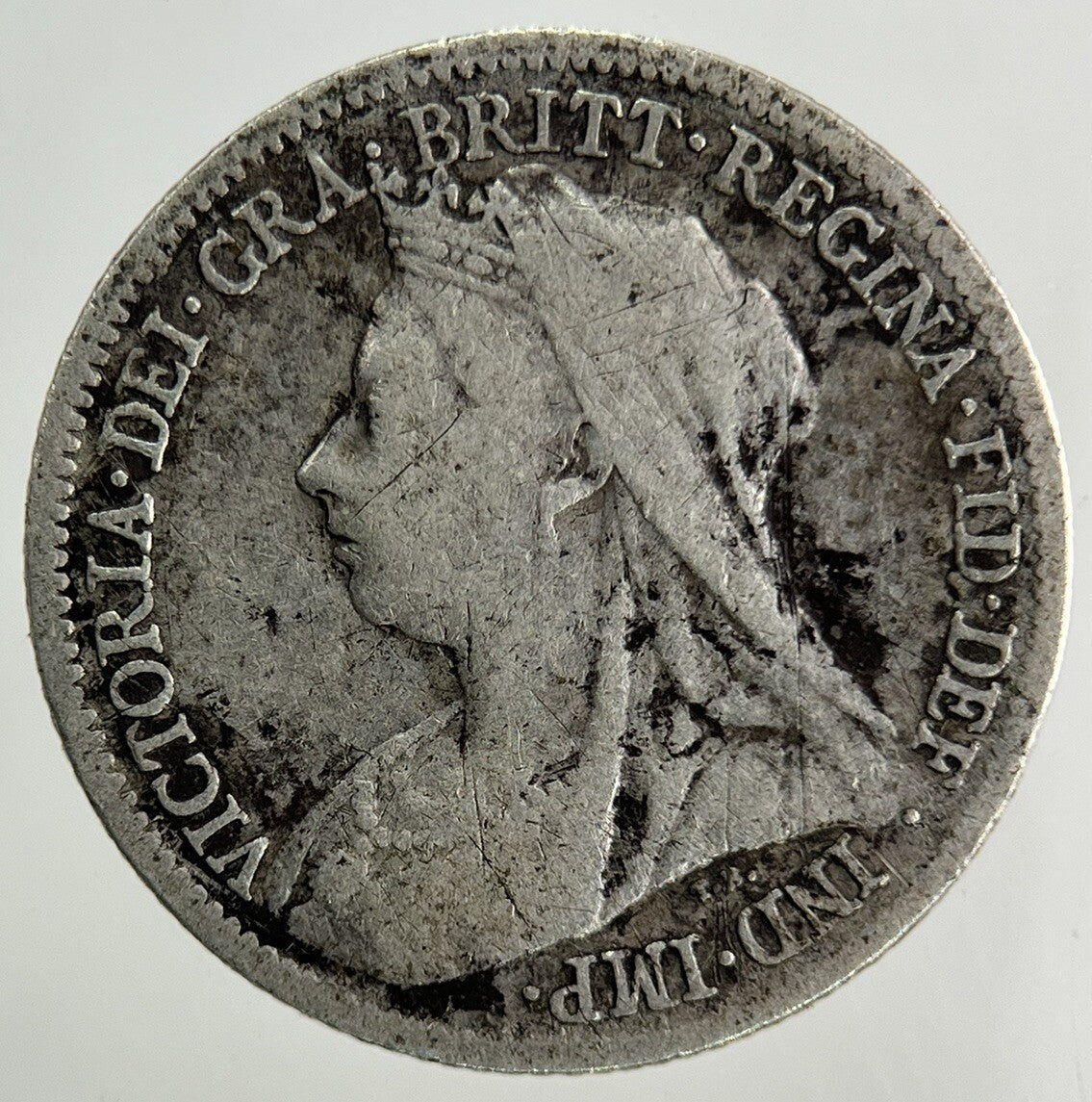 1899 Victoria Sixpence Silver Coin | Collectable Grade