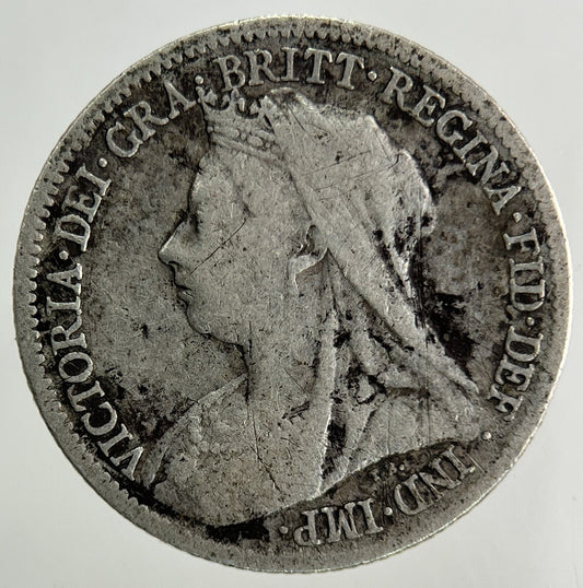 1899 Victoria Sixpence Silver Coin | Collectable Grade