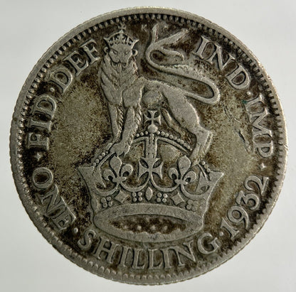 1932 George V Shilling Silver Coin | Collectable Grade