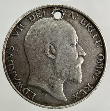 1902 Edward VII Shilling Silver Coin | Very High Grade