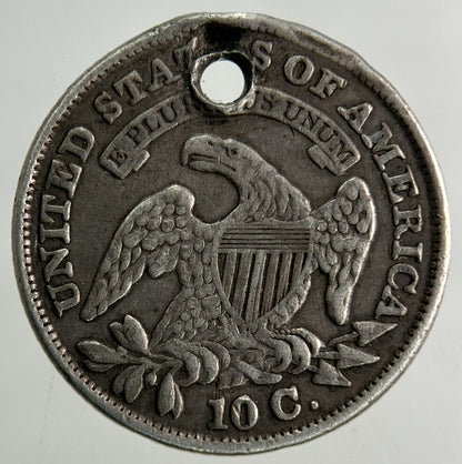 1835 US USA Capped Bust Dime Silver Coin | Fine Collectable Grade