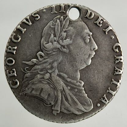 1787 George III 3rd Sixpence Silver Coin | Fine Collectable Grade