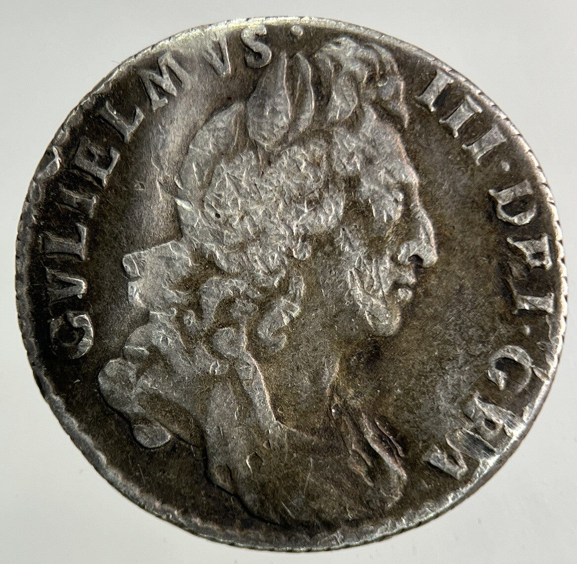 1697 William III 3rd Sixpence Silver Coin | Fine Collectable Grade