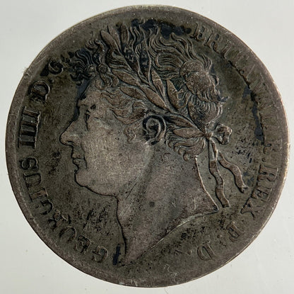 1827 George IV Maundy Four-Pence Silver Coin | Very High Grade