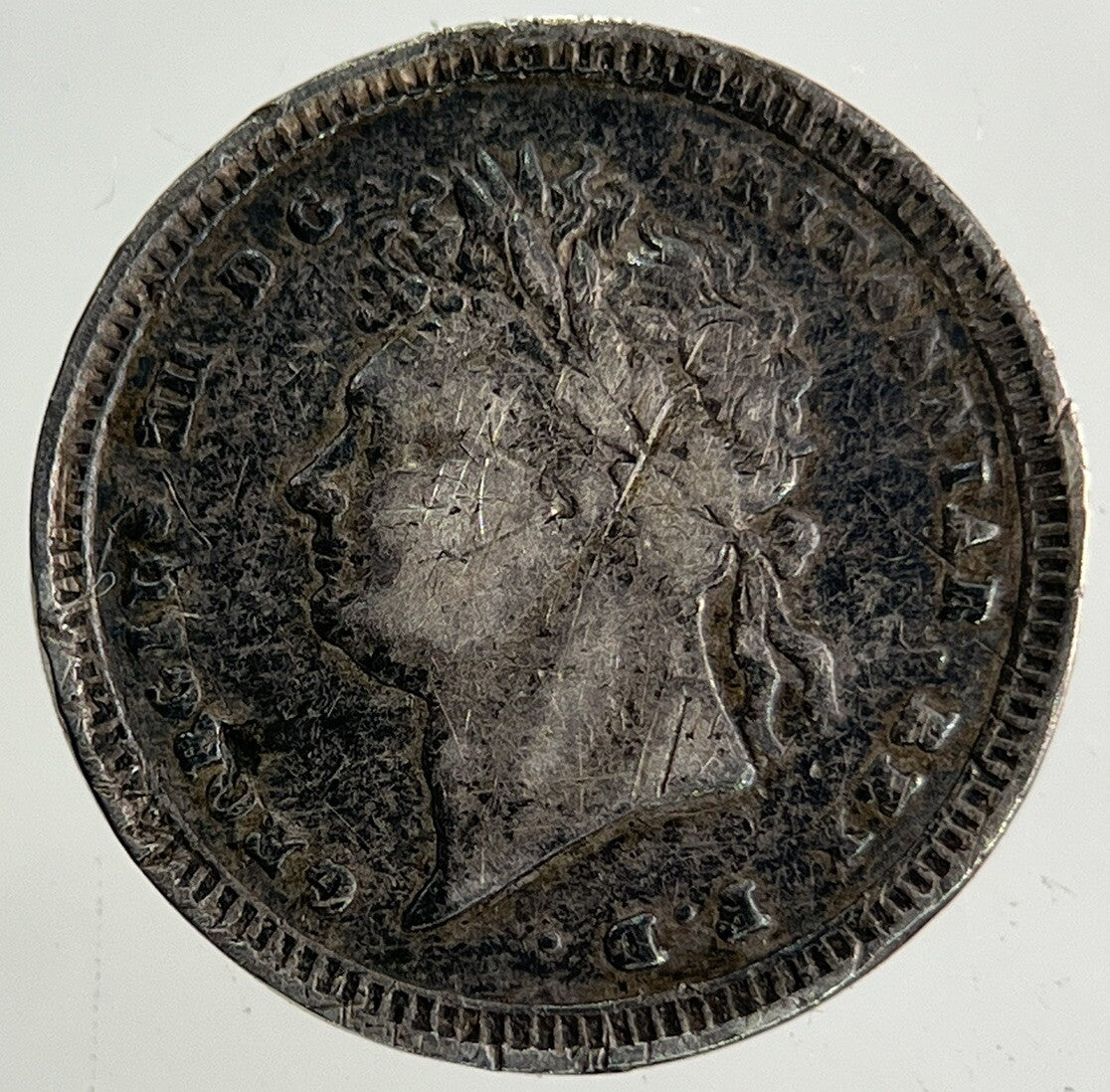 1828 George IV Maundy Two-Pence Silver Coin | Fine Collectable Grade