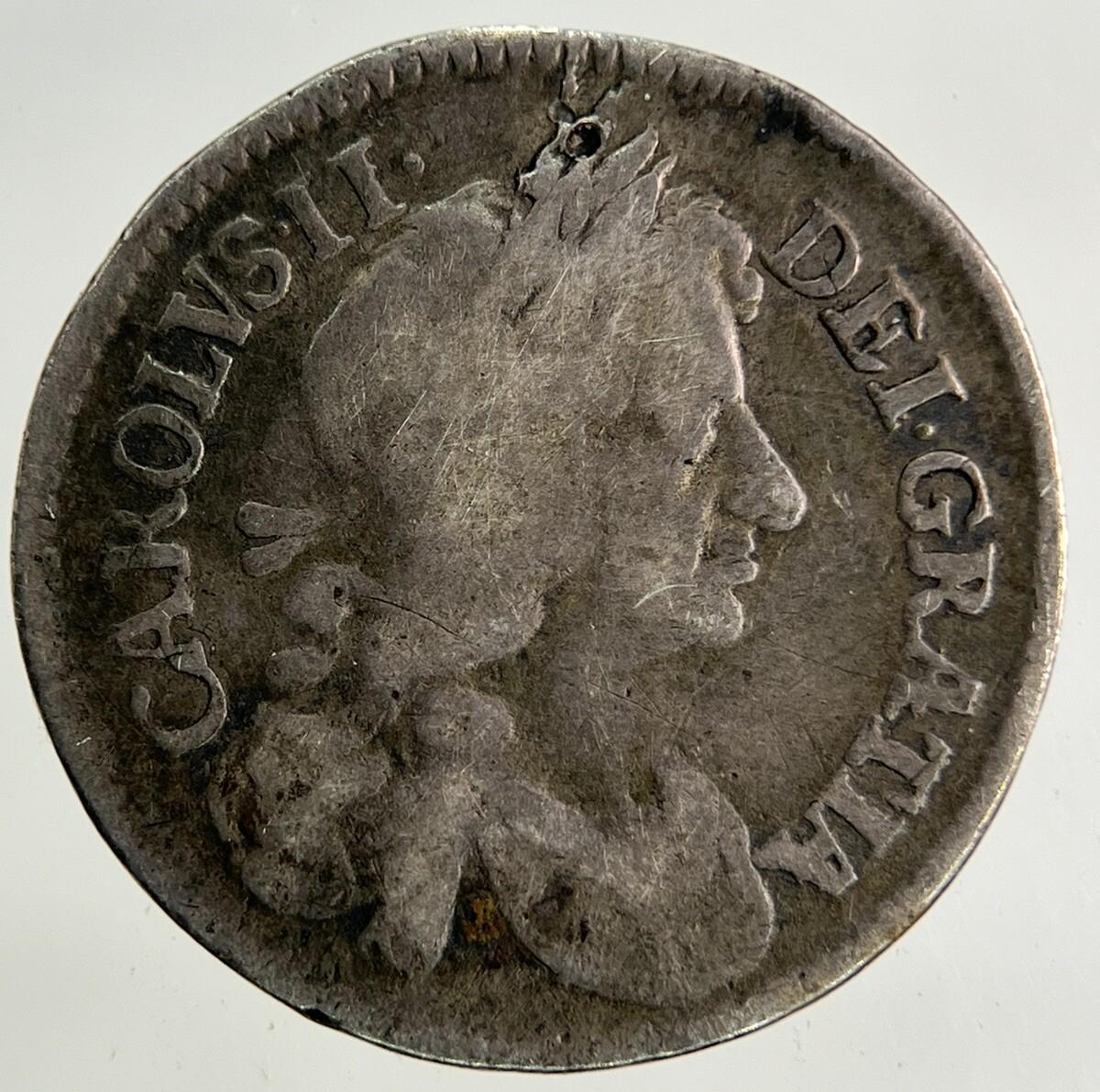 1678 Charles II 2nd Maundy Four-Pence Silver Coin | Fine Collectable Grade