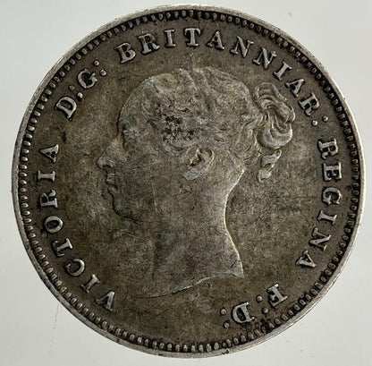 1881 Victoria Maundy Four-Pence Silver Coin | Very High Grade