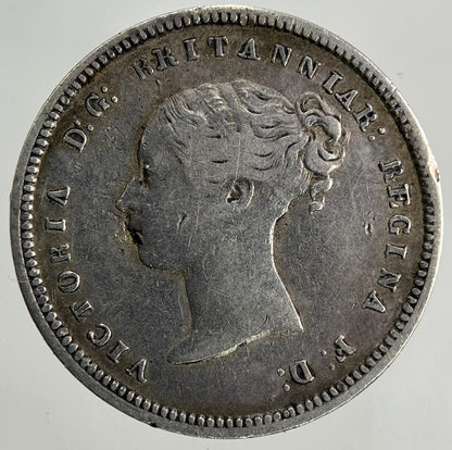 1849 Victoria Maundy Four-Pence Silver Coin | Very High Grade