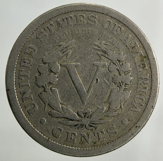 1891 US USA Nickel 5 Cents Coin | Collectable Grade