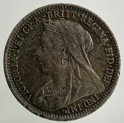 1901 Victoria Threepence Silver Coin | Very High Grade