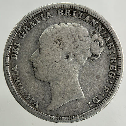 1883 Victoria Sixpence Silver Coin | Fine Collectable Grade