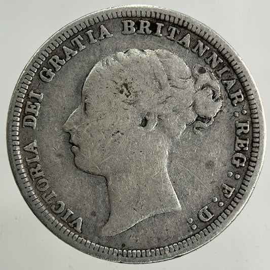 1883 Victoria Sixpence Silver Coin | Fine Collectable Grade