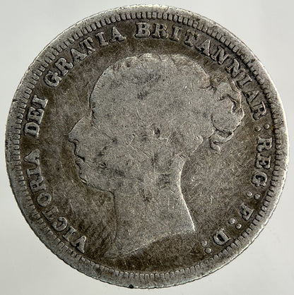 1887 Victoria Sixpence Silver Coin | Collectable Grade