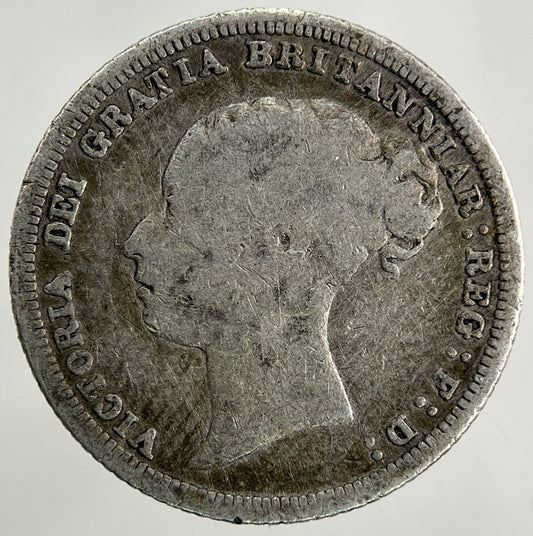1887 Victoria Sixpence Silver Coin | Collectable Grade
