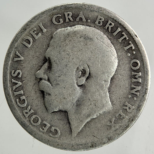 1918 George V Sixpence Silver Coin | Collectable Grade