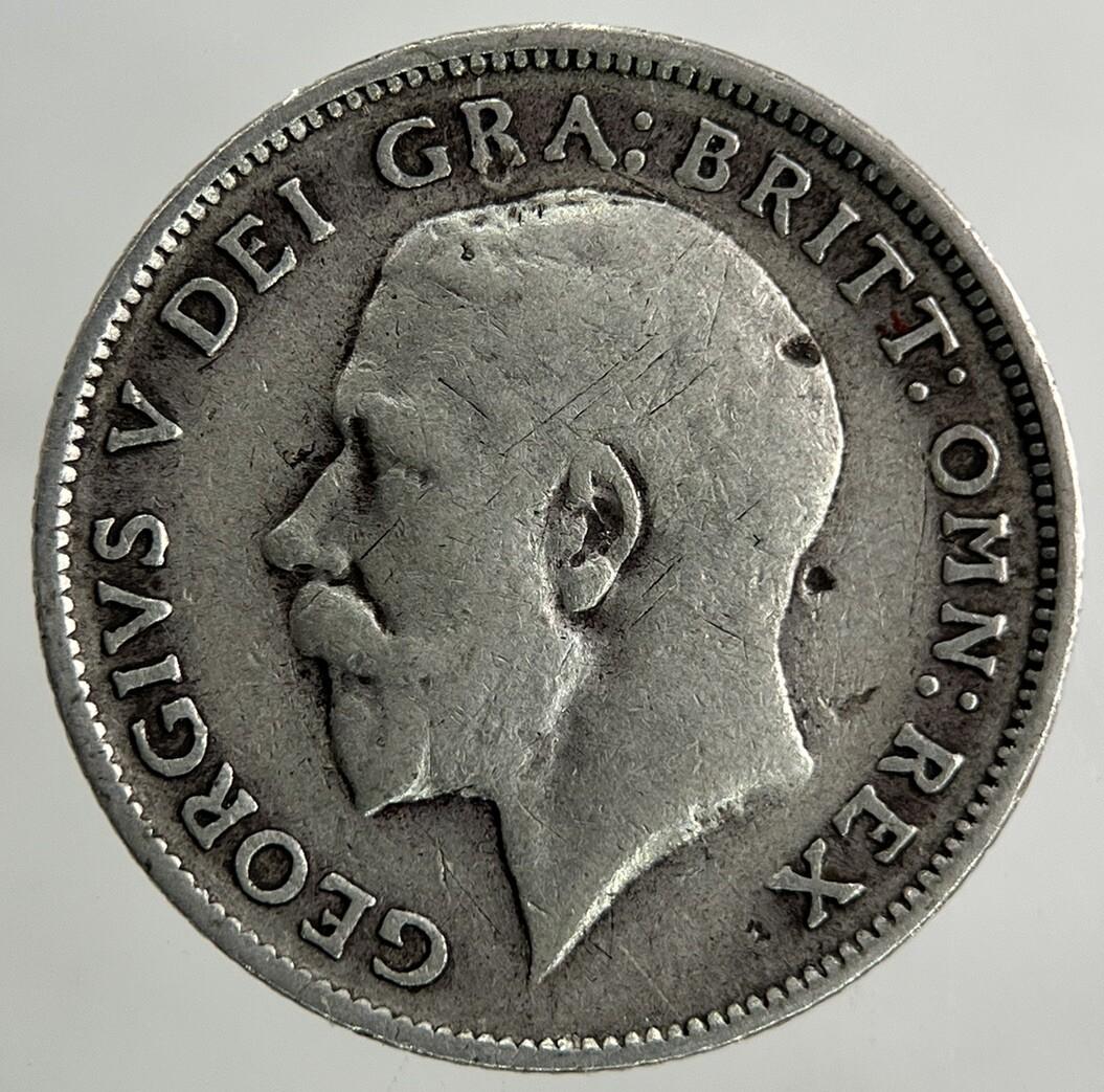 1915 George V Sixpence Silver Coin | Fine Collectable Grade