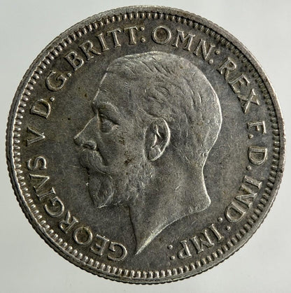 1935 George V Sixpence Silver Coin | Very High Grade