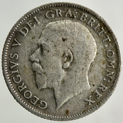 1921 George V Sixpence Silver Coin | Very High Grade