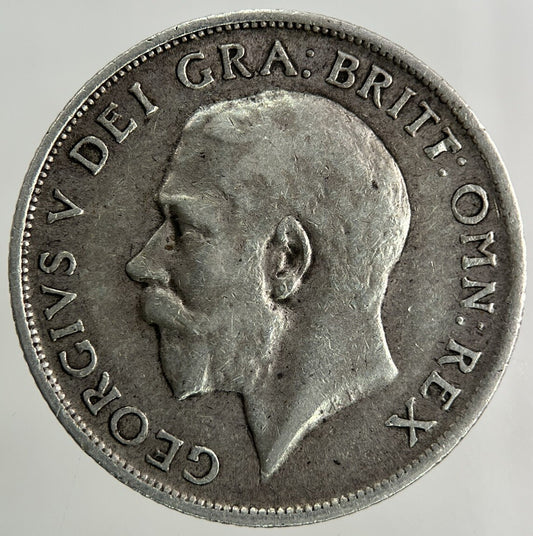 1914 George V One Shilling Silver Coin | Very High Grade