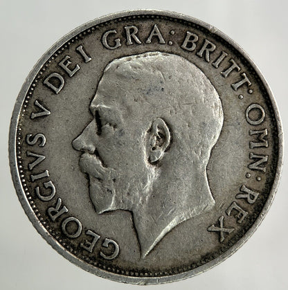 1911 George V One Shilling Silver Coin | Very High Grade