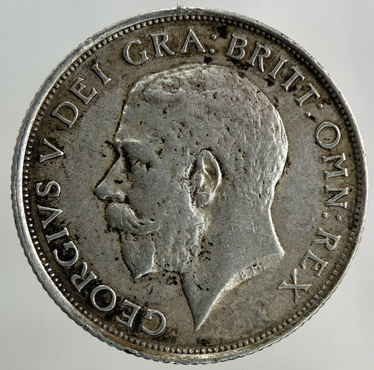 1915 George V One Shilling Silver Coin | Very High Grade