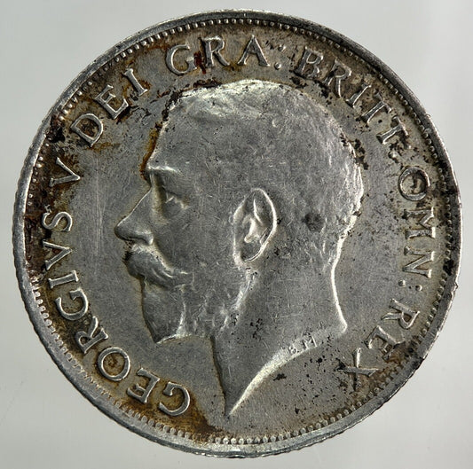 1917 George V One Shilling Silver Coin | Very High Grade