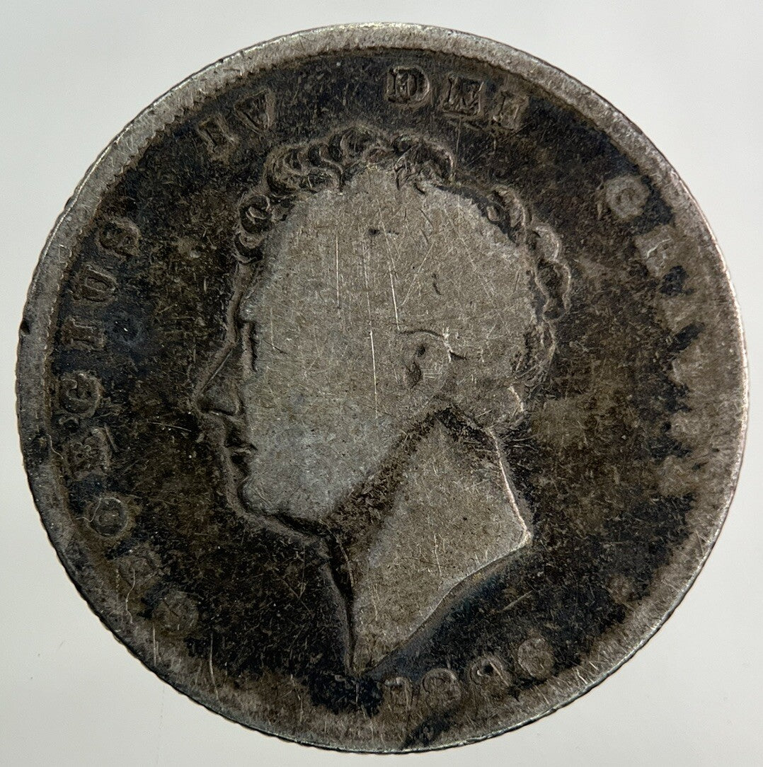 1826 George IV One Shilling Silver Coin | Collectable Grade