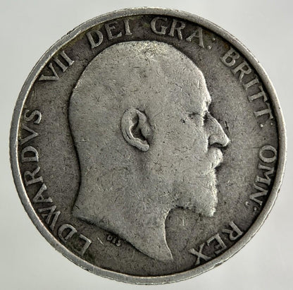 1906 Edward VII One Shilling Silver Coin | Very High Grade