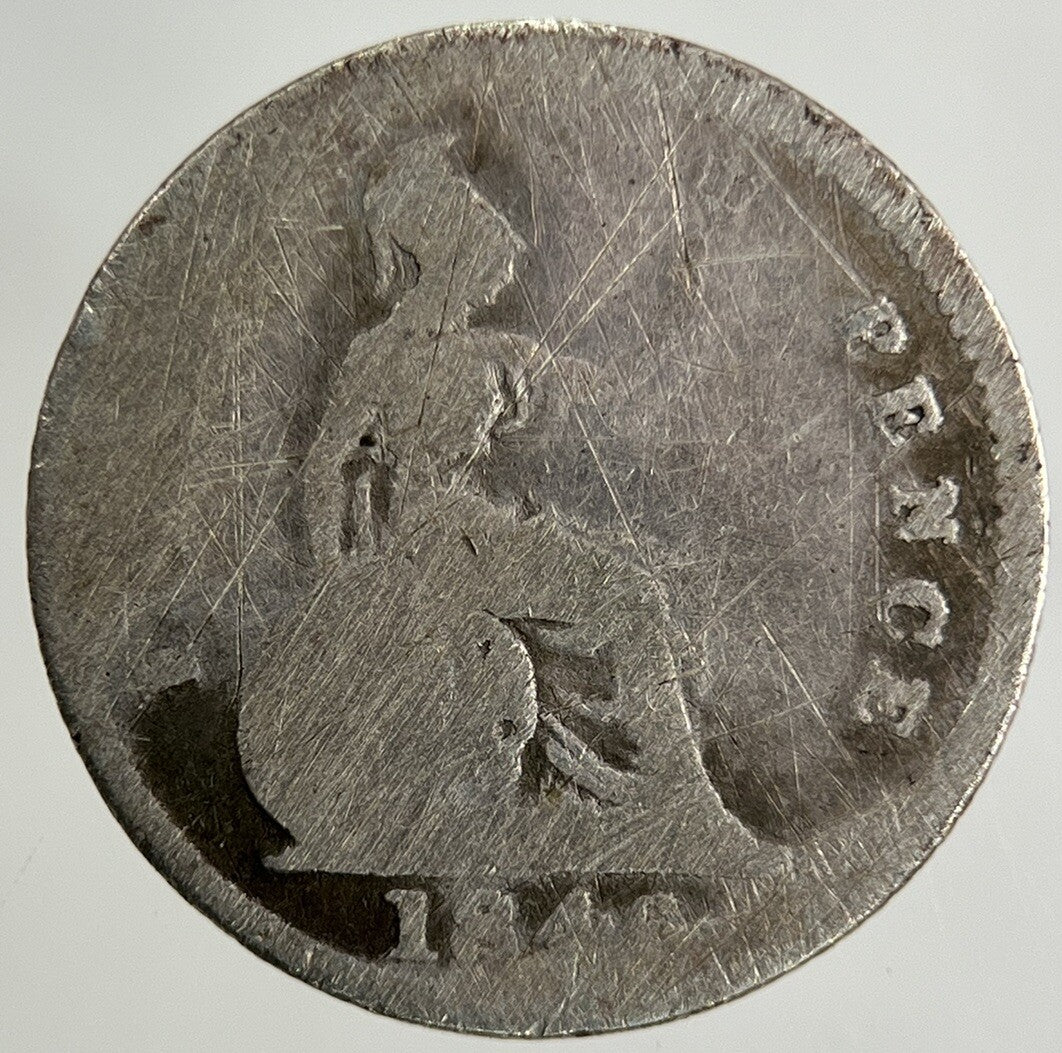 1846 Victoria Groat Four-Pence Silver Coin | Collectable Grade