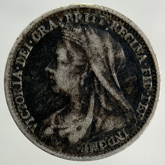1895 Victoria Threepence Silver Coin | Collectable Grade