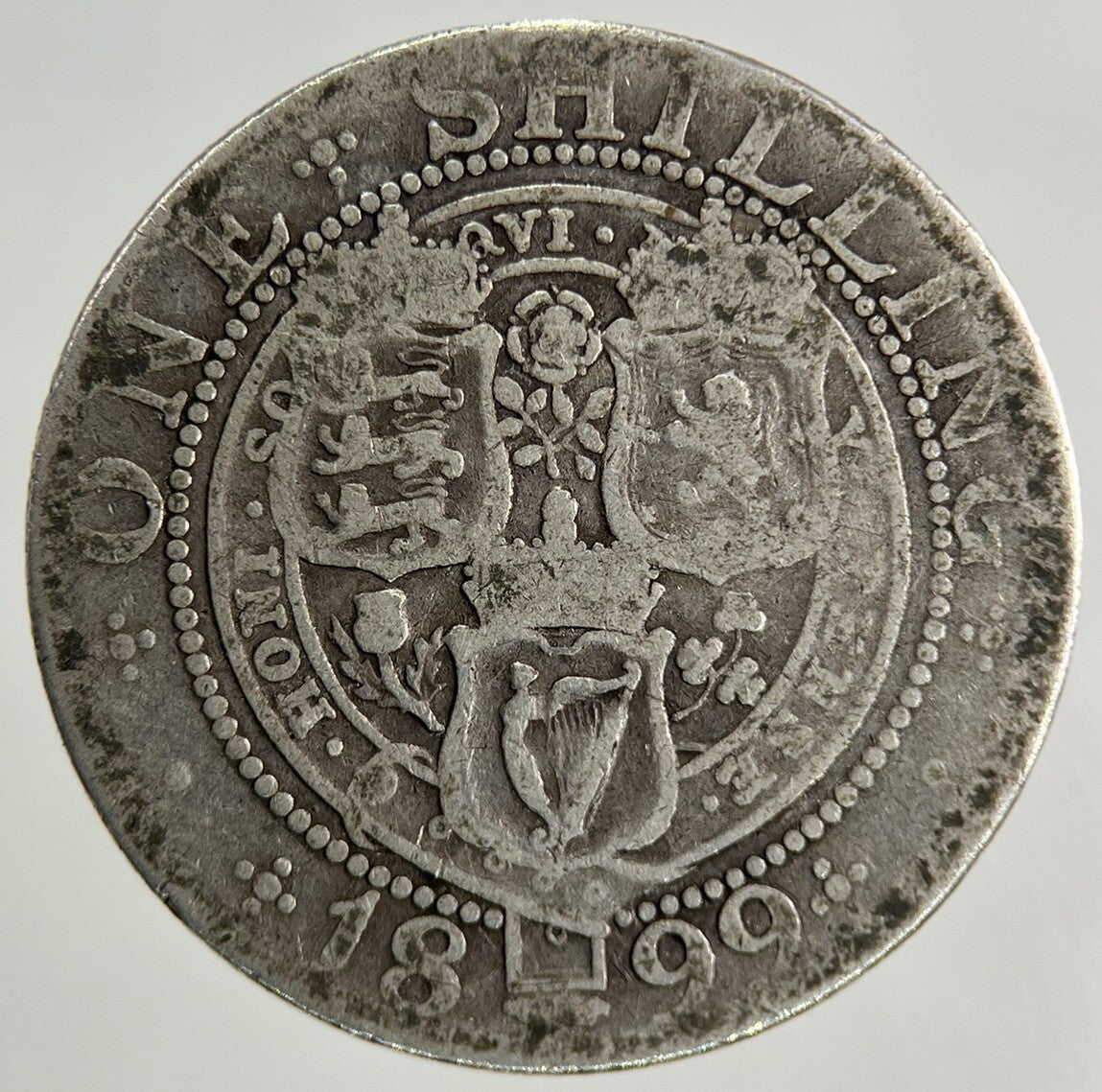 1899 Victoria Shilling Silver Coin | Collectable Grade