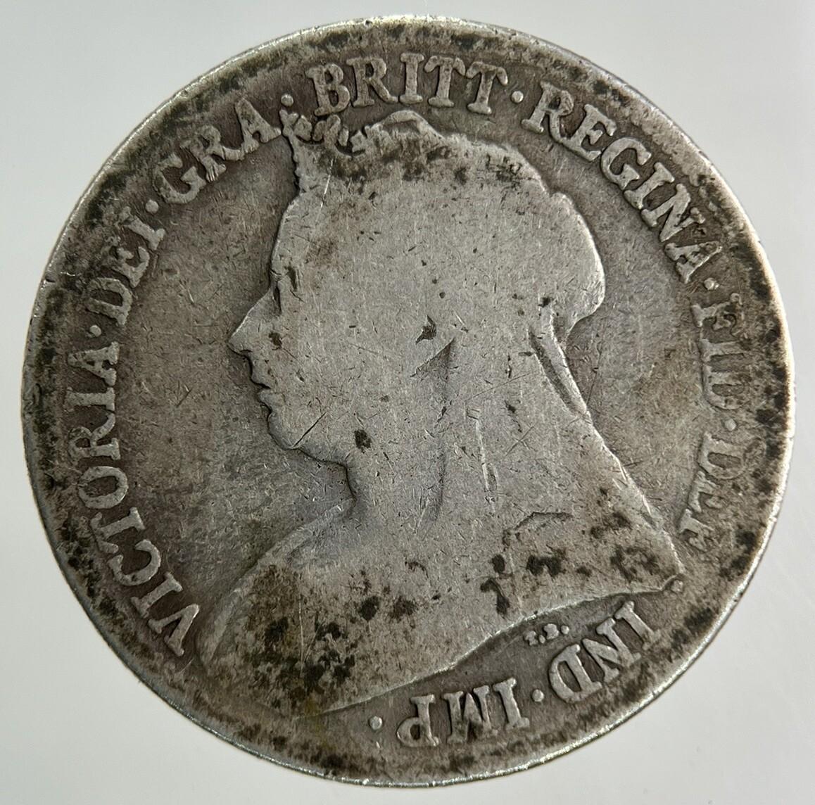 1899 Victoria Shilling Silver Coin | Collectable Grade