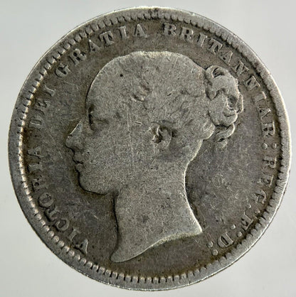 1874 Victoria Shilling Silver Coin | Collectable Grade